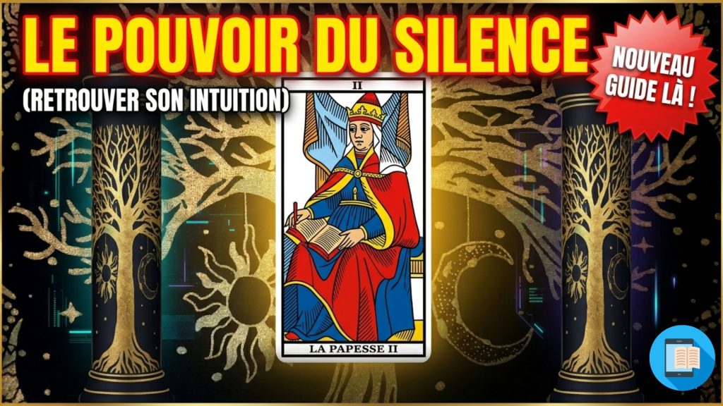 Tirage tarot Le pouvoir du silence, la papesse